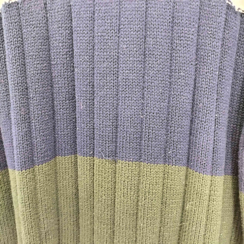 ノーティカ NAUTICA 90S 香港製 デザイン切替ニット メンズ import:M